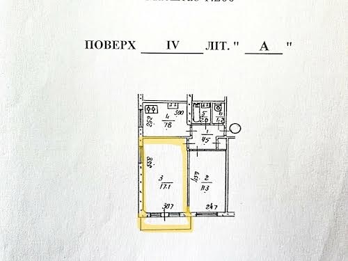 кімната за адресою Метробудівська вул., 1/35
