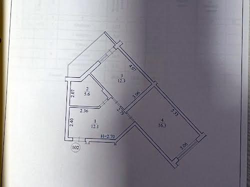 квартира по адресу Метрологическая ул., 58-А