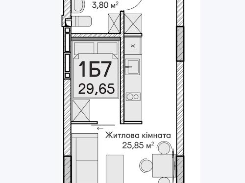 квартира за адресою Достоєвського вул., 12