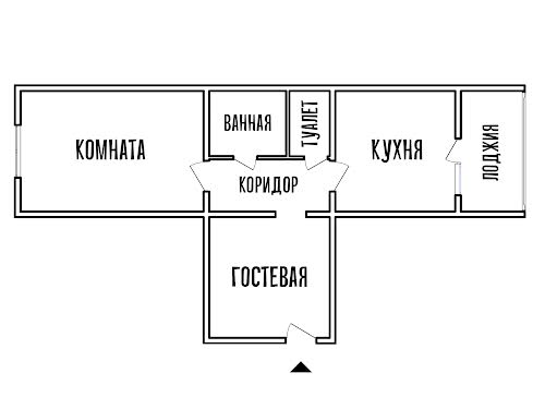 квартира по адресу Ясиноватский пер., 11