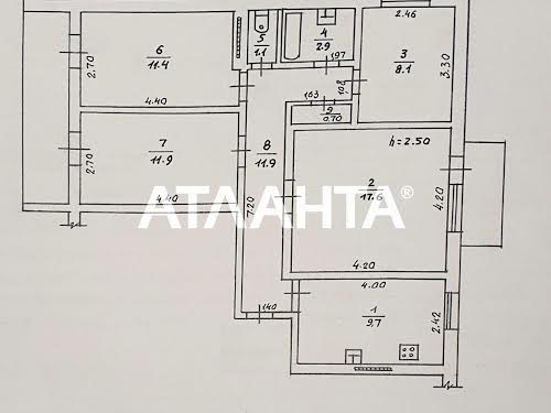 квартира по адресу Одесса, Контр-адмирала Лунина ул., 7б