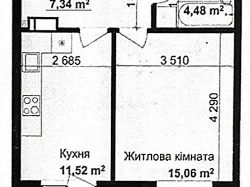 квартира за адресою Київ, Заболотного академіка вул., 148в