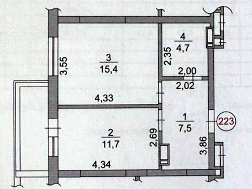 квартира по адресу Заболотного академика ул., 148в