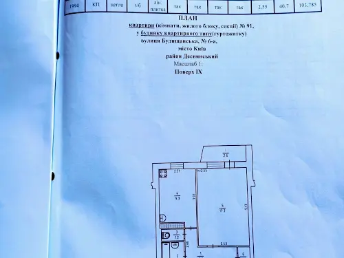 квартира по адресу Будищанская ул., 6 