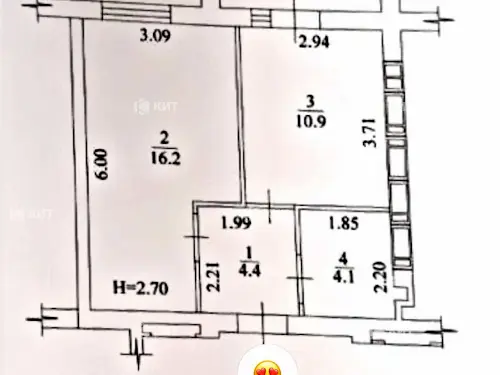 квартира по адресу Полтавский Шлях ул., 184 А