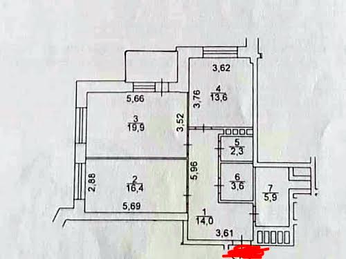 квартира по адресу Никольско-Слободская ул., 3Б