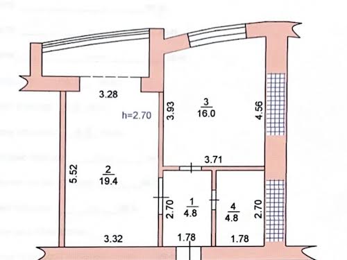 квартира по адресу Парусная ул. (Героев Сталинграда), 1г