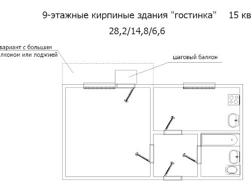 квартира по адресу 7я Пересипська, 2