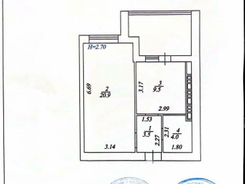 квартира за адресою Боголюбова вул., 39