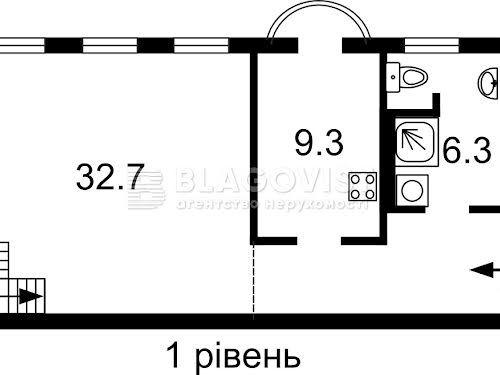 квартира за адресою Борисоглібська вул., 16в