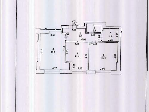 квартира за адресою Фортечний тупик (Тверський), 7-Б