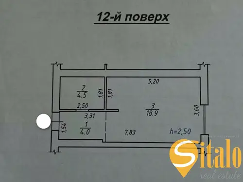 квартира по адресу Рудненская ул. (Белогорская), 8