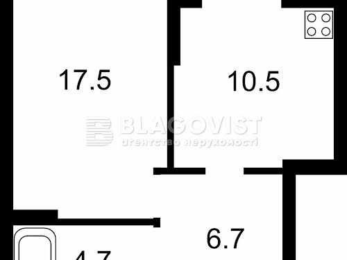 квартира за адресою Феодосійська вул., 3в