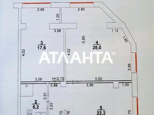 квартира за адресою Одеса, Марсельська вул., 35