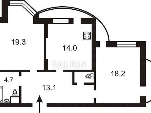 квартира по адресу Урловская ул., 21а