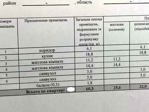 квартира за адресою Лемківська вул., 11-А