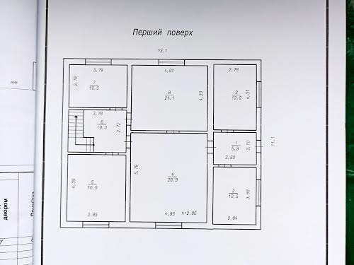 будинок за адресою с. Лісові Гринівці, Берегового, 10