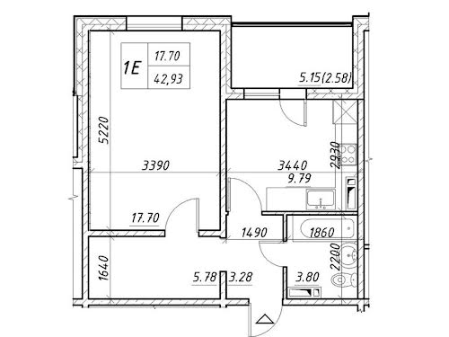 квартира за адресою Коноплянська, 22 а