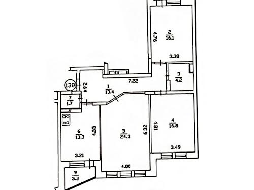 квартира по адресу Киев, Драгоманова ул., 6-А