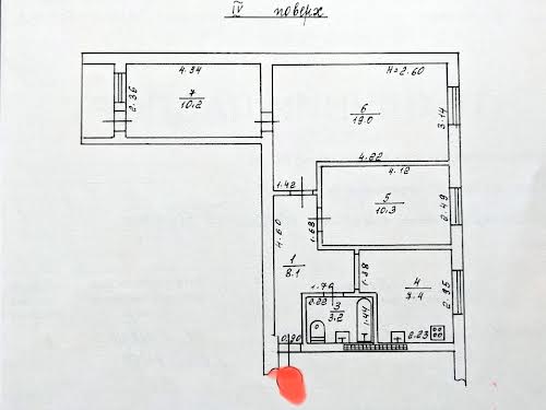 квартира за адресою Одеса, Глушка Академіка просп., 6 б