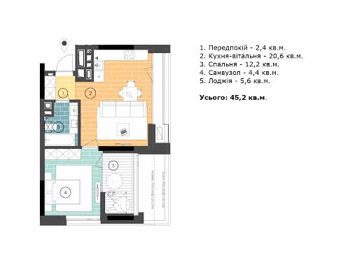 квартира за адресою Київ, Ґарета Джонса вул. (Сім'ї Хохлових), 12