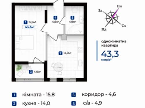 квартира за адресою Надрічна вул., 4А