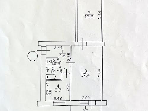 квартира по адресу Летная ул. (Красногвардейская), 25