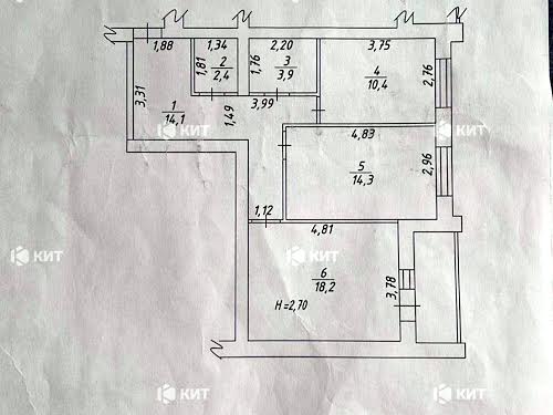 квартира за адресою Лисаветинська вул., 3 А