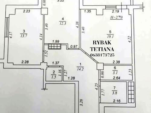 квартира по адресу Владислава Бувалкина ул. (Бочарова Генерала), 44