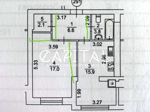 квартира за адресою Свободи, 1с