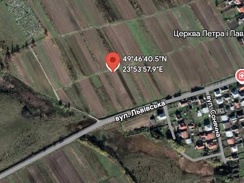 ділянка за адресою Львівська