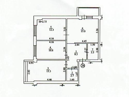 квартира по адресу Осенняя ул., 38а