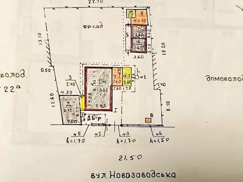 будинок за адресою Новозаводська вул., 22