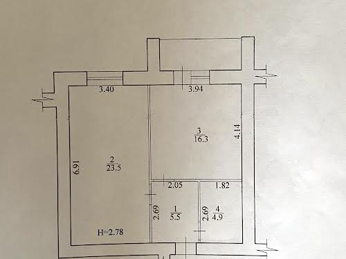 квартира за адресою Лисаветинська, 7-в