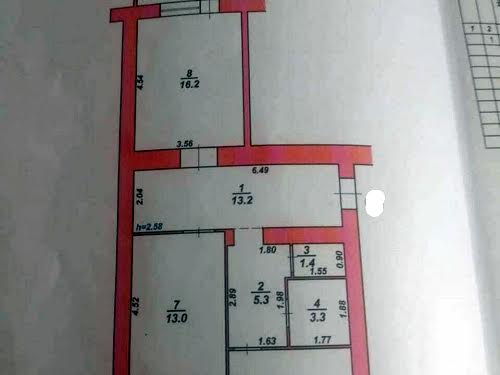 квартира по адресу Институтская ул., 6б