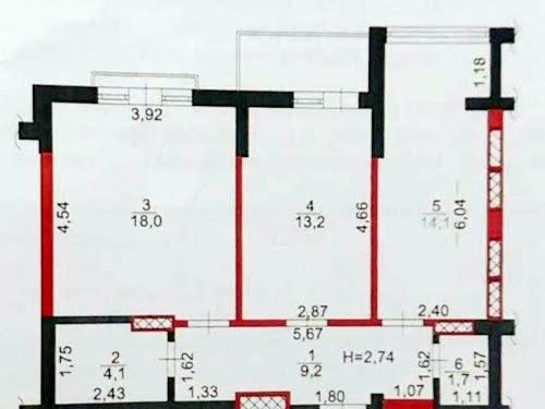 квартира за адресою Метрологічна вул., 11б