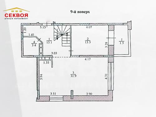 квартира по адресу Бандеры Степана просп., 36