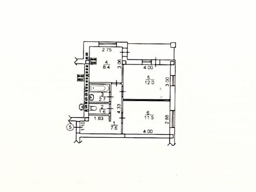 квартира за адресою Чорновола вул., 1