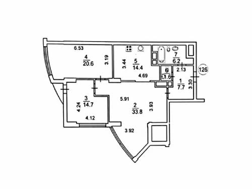 квартира по адресу Глубочицкая ул., 32б