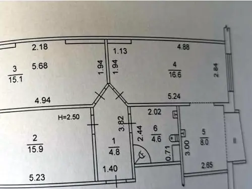 квартира по адресу Киев, Владимира Ивасюка просп. (Героев Сталинграда), 35