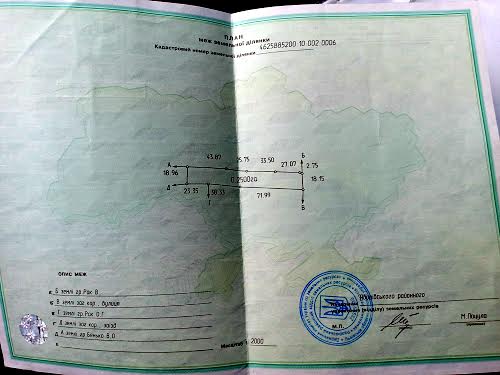 ділянка за адресою 