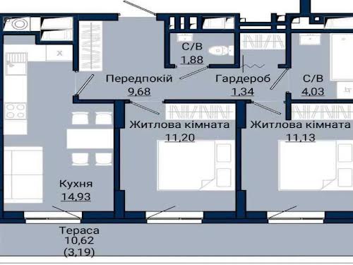 квартира по адресу Львов, Княгини Ольги ул., 120