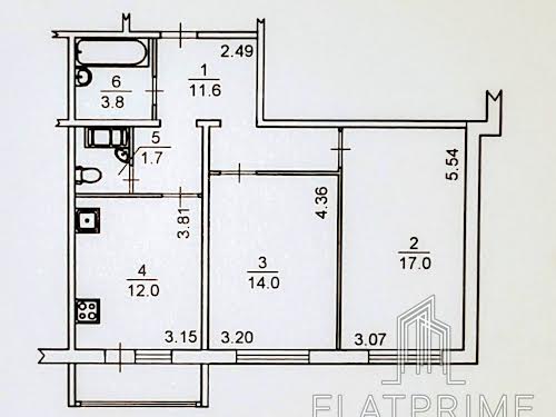 квартира за адресою Софії Русової вул., 7г