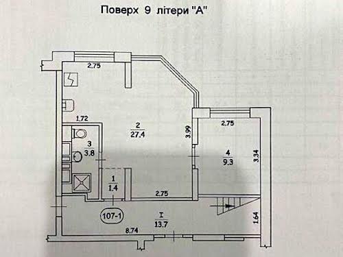 квартира за адресою Сергія Данченка вул., 34А