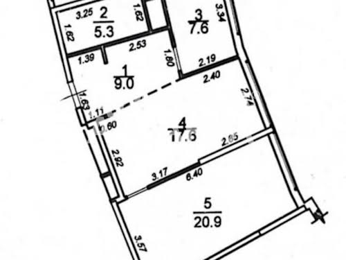 квартира по адресу Каманина ул., 16а/3