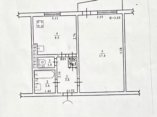 квартира за адресою Одеса, Сім'ї Глодан вул., 57