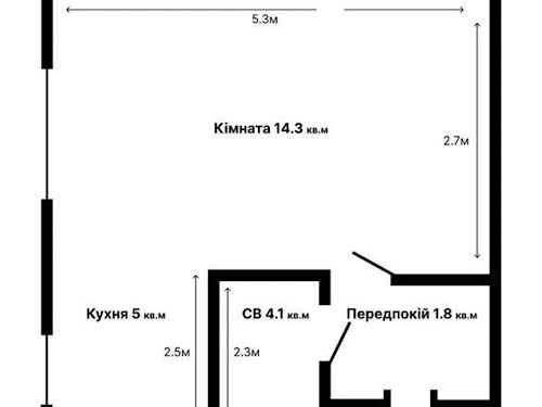 квартира по адресу Алексея Тихого ул. (Виборзька), 55/13