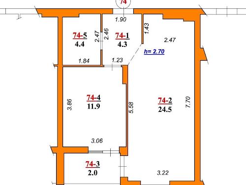 квартира за адресою Курортна вул., 2