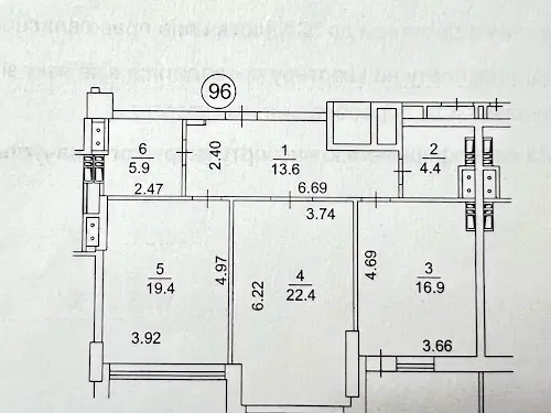 квартира за адресою Андрія Верхогляда вул. (Драгомирова), 12