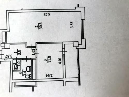 квартира за адресою Київ, Саперне Поле вул., 3